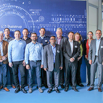 International sales meeting at halstrup-walcher in Kirchzarten